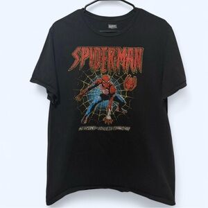 Marvel Black SpiderMan T-Shirt